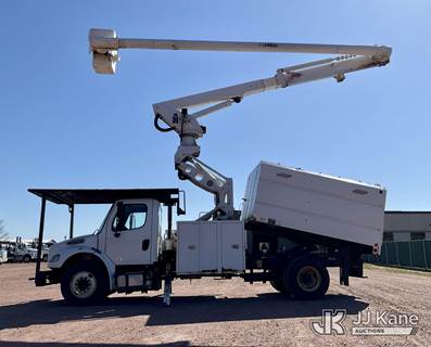 Altec LR760-E70, 75 ft, Over-Center Elevator Bucket Truck