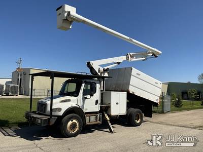 Altec LRV56, 61 ft, Over-Center Bucket Truck