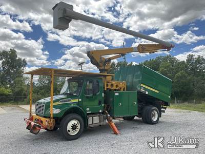 Altec LR7-60E70, 75 ft, Over-Center Elevator Bucket Truck