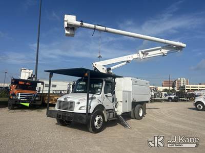 Altec LR7-56, 61 ft, Articulating Material Handling Bucket Truck