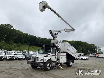 Altec LR760-E70, 75 ft, Over-Center Elevator Bucket Truck