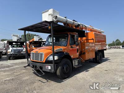 Altec LR760E70, 75 ft, Over-Center Elevator Bucket Truck