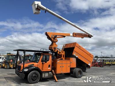 Altec LR760-E70, 75 ft, Over-Center Elevator Bucket Truck