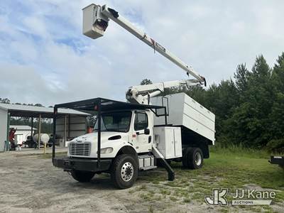 Terex/HiRanger XT55, 60 ft, Over-Center Bucket Truck