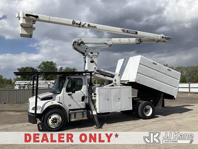 Terex XT PRO 60/70, 75 ft, Over-Center Elevator Bucket Truck