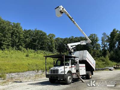 Altec LR760-E70, 75 ft, Over-Center Elevator Bucket Truck