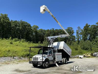 Altec LR760-E70, 75 ft, Over-Center Elevator Bucket Truck