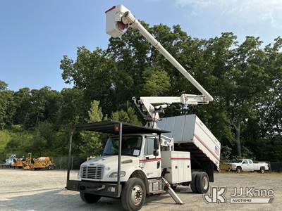 Altec LR760-E70, 75 ft, Over-Center Elevator Bucket Truck