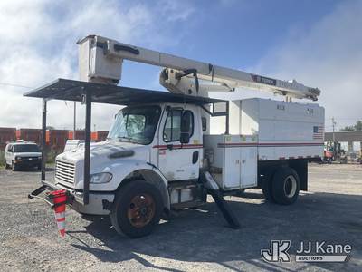 Terex XT55, 60 ft, Over-Center Bucket Truck