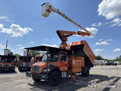 Altec LR760E70, 75 ft, Over-Center Elevator Bucket Truck