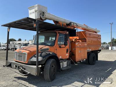 Altec LR760E70, 75 ft, Over-Center Elevator Bucket Truck