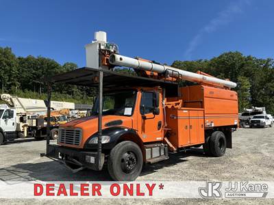 Altec LR760E70, 75 ft, Over-Center Elevator Bucket Truck