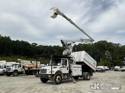 Altec LR760-E70, 75 ft, Over-Center Elevator Bucket Truck