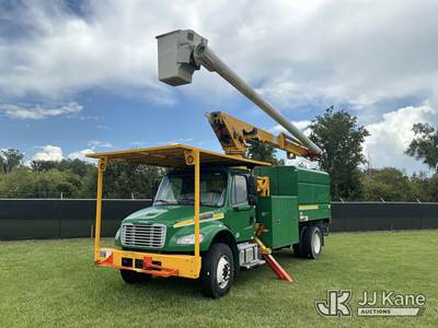 Altec LR7-60E70, 75 ft, Over-Center Elevator Bucket Truck