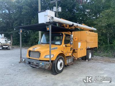 Altec LR760-E70, 75 ft, Over-Center Elevator Bucket Truck