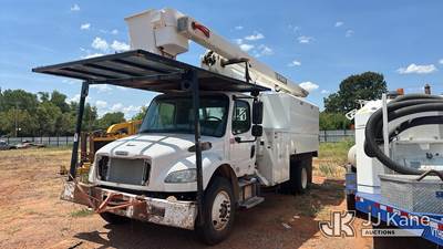 Terex XT PRO 56, 61 ft, Over-Center Bucket Truck