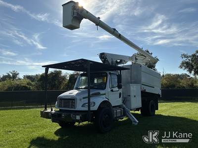 Altec LR7-58, 63 ft, Over-Center Bucket Truck