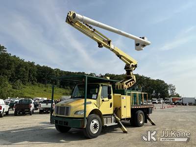 Altec LR760-E70RM, 75 ft, Over-Center Elevator Bucket Truck