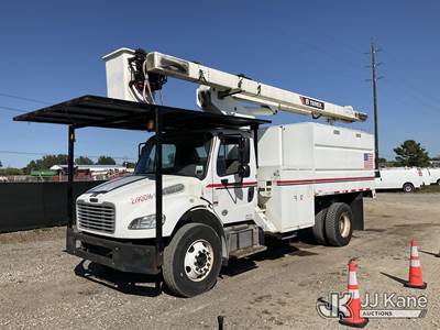 Terex XT PRO 56, 61 ft, Over-Center Bucket Truck