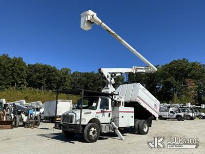 Altec LR760-E70, 75 ft, Over-Center Elevator Bucket Truck
