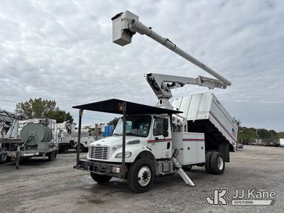 Altec LR760-E70, 75 ft, Over-Center Elevator Bucket Truck