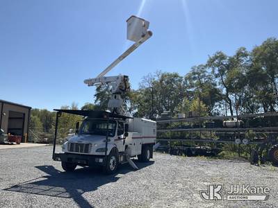 Altec LR760-E70, 75 ft, Over-Center Elevator Bucket Truck