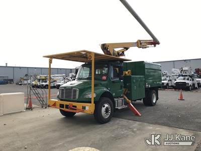Altec LR7-60E70, 75 ft, Over-Center Elevator Bucket Truck