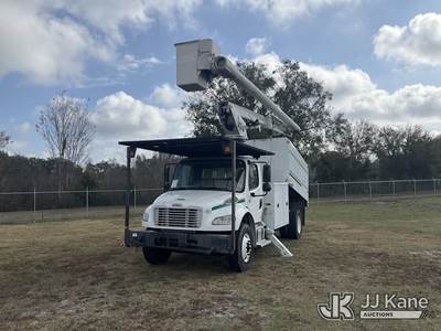 Altec LR7-60E70, 75 ft, Over-Center Elevator Bucket Truck