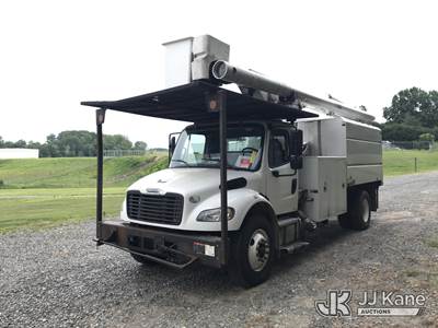 Altec LR7-60E70, 75 ft, Over-Center Elevator Bucket Truck