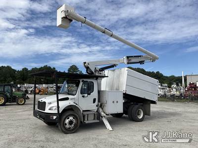 Altec LR8-56, 56 ft, Over-Center Bucket Truck