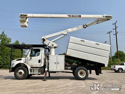 Terex XT PRO 56, 61 ft, Over-Center Bucket Truck