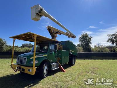 Altec LR7-60E70, 75 ft, Over-Center Elevator Bucket Truck