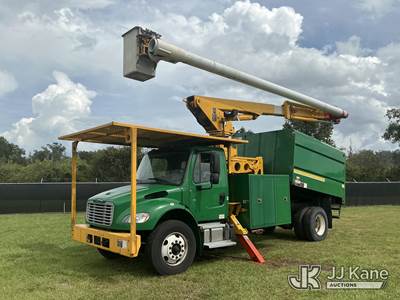 Altec LR7-60E70, 75 ft, Over-Center Elevator Bucket Truck