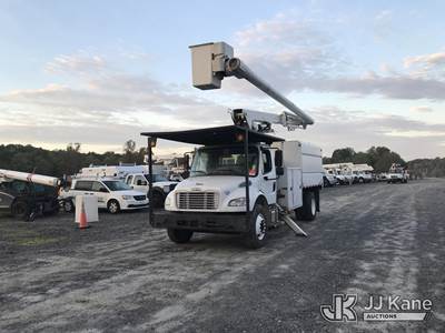 Altec LR7-60E70, 75 ft, Over-Center Elevator Bucket Truck