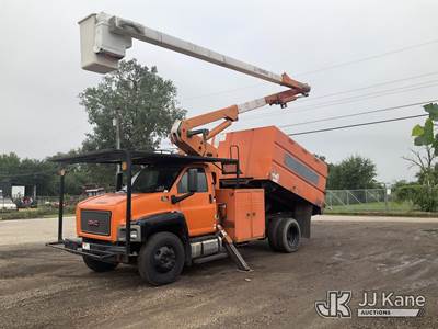 Terex XT55, 60 ft, Over-Center Bucket Truck