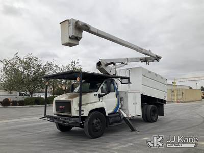 HiRanger XT-55, 60 ft, Over-Center Bucket Truck