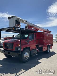 HiRanger XT55, 60 ft, Over-Center Bucket Truck