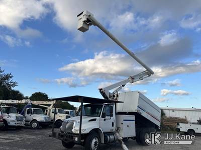 Altec LR7-58, 63 ft, Over-Center Bucket Truck