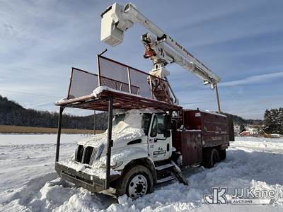 Altec LRV60-E70, 75 ft, Over-Center Elevator Bucket Truck