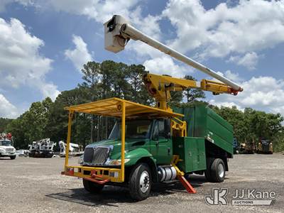 Altec LR7-60E70, 75 ft, Over-Center Elevator Bucket Truck