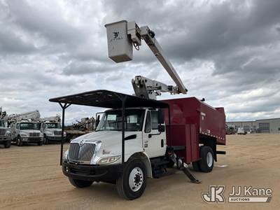 Lift-All LSS-55-1S, 60 ft, Over-Center Bucket Truck