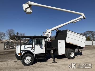 Aerial Lift AL-60-50-5-1L4H, 60 ft, Over-Center Bucket Truck