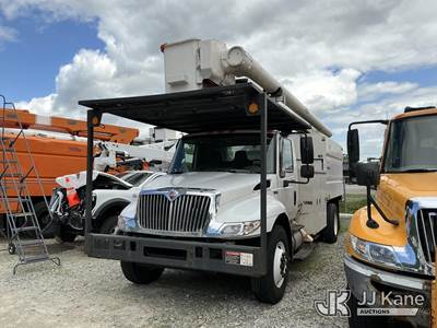 Altec LRV60-E70, 75 ft, Over-Center Elevator Bucket Truck