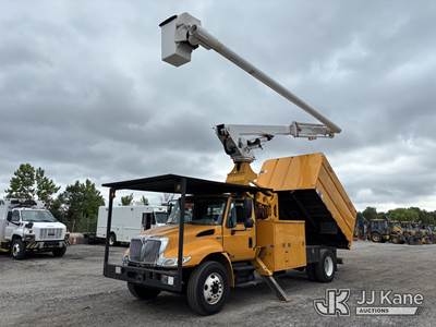 Altec L760-E70, 75 ft, Over-Center Elevator Bucket Truck