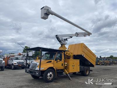 Altec LR756-E66, 71 ft, Over-Center Elevator Bucket Truck
