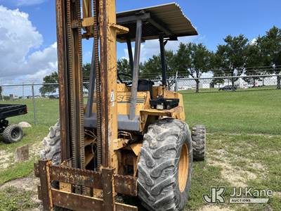 1997 CASE 586E Rough Terrain Forklift