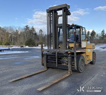1999 Caterpillar DP100 Solid Tired Forklift