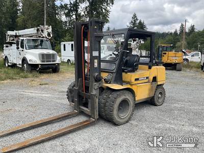 2004 Caterpillar DP45K Pneumatic Tired Forklift