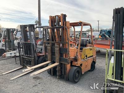1967 Clark 1701141 Rubber Tired Forklift