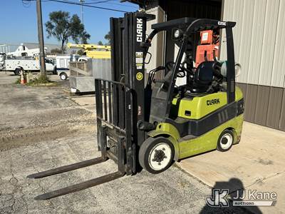2015 Clark C25CL Solid Tired Forklift